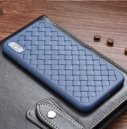 Luxury grid weaving case Luxury grid weaving case